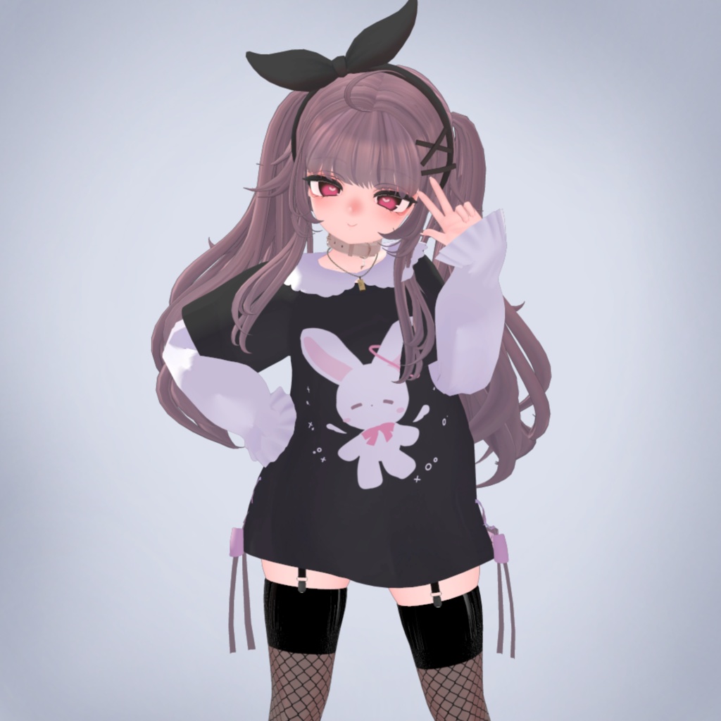 うさてんTシャツ【複数アバター対応予定】