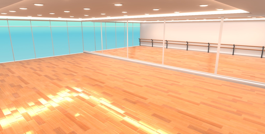【VRChat向けワールドアセット】DANCEROOM