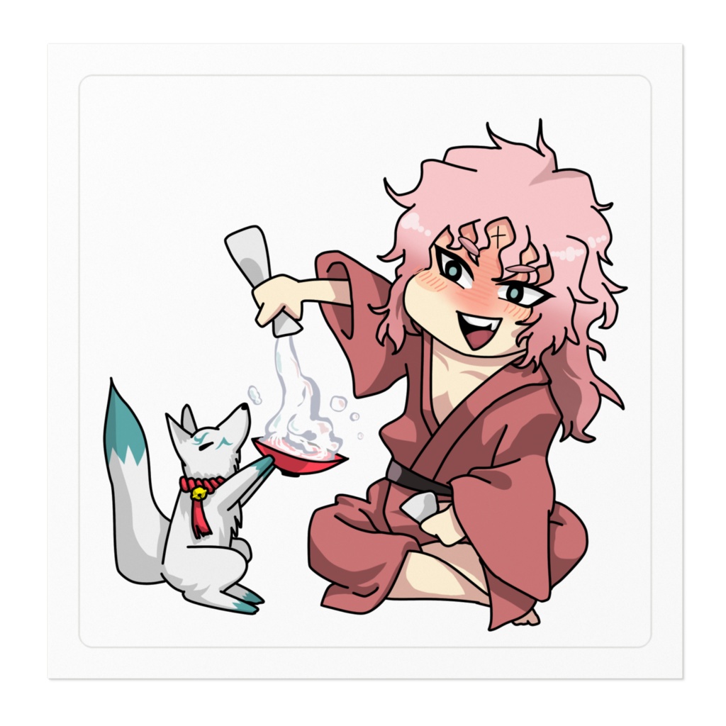 非公式 キャス兄 ステッカー