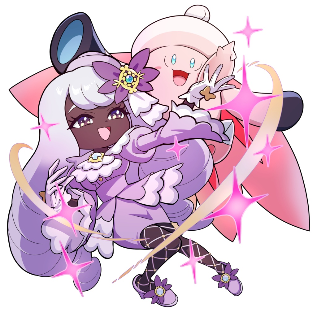 アクリルキーホルダー／ユカリ&メガピクシー