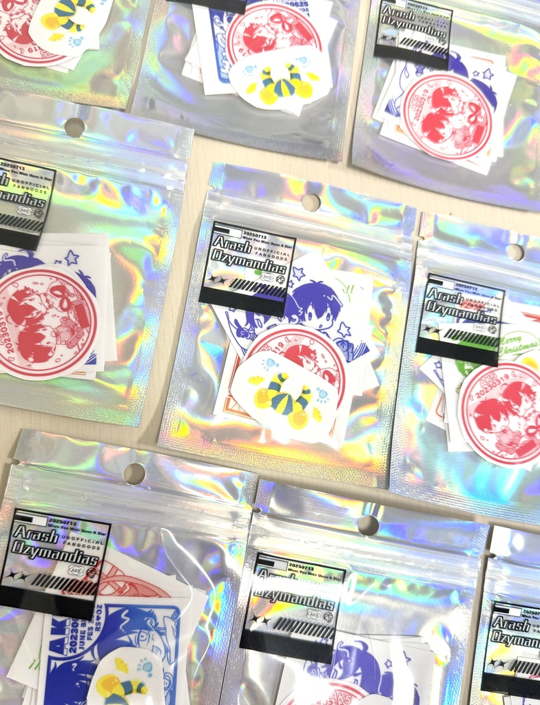 ラシュオジクリアステッカー
