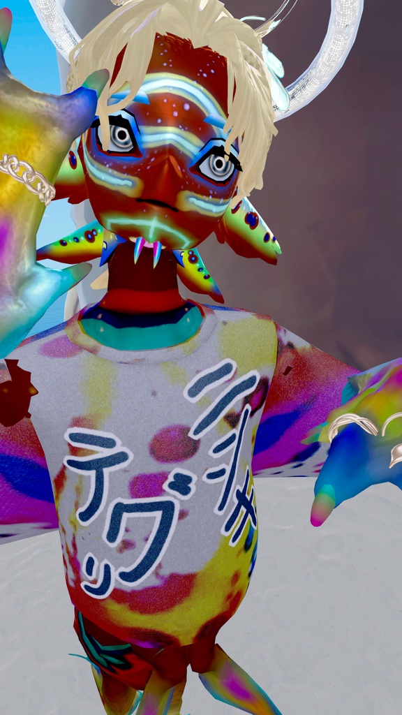 シンカイヒトウオ対応「ニシキテグリ風テクスチャ」