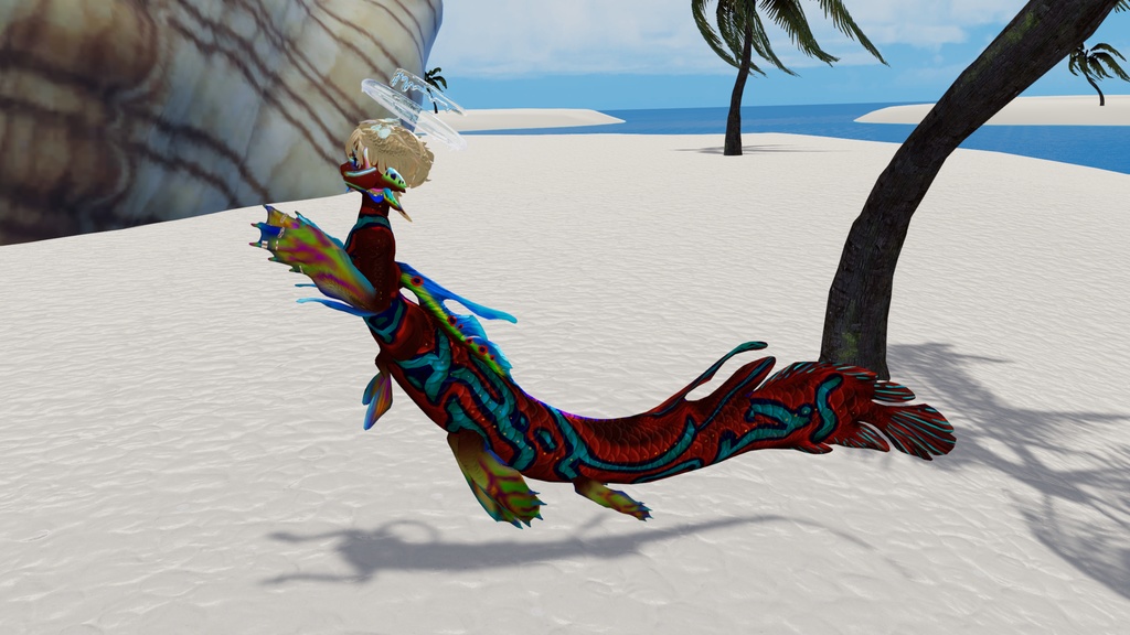 シンカイヒトウオ対応「ニシキテグリ風テクスチャ」