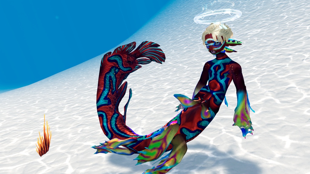 シンカイヒトウオ対応「ニシキテグリ風テクスチャ」