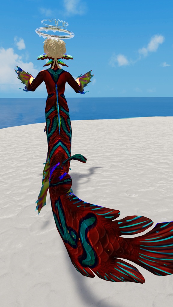 シンカイヒトウオ対応「ニシキテグリ風テクスチャ」