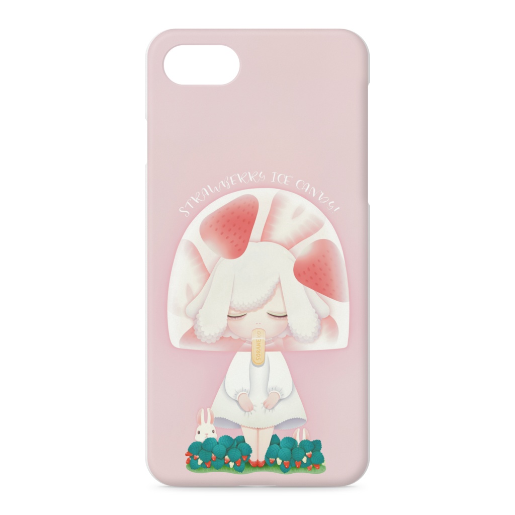 STRAWBERRY ICE CANDY! i Phone ケース