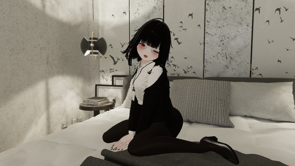 【セラフィナ専用】追加表情アニメーション30種&EXメニュー【MA対応】