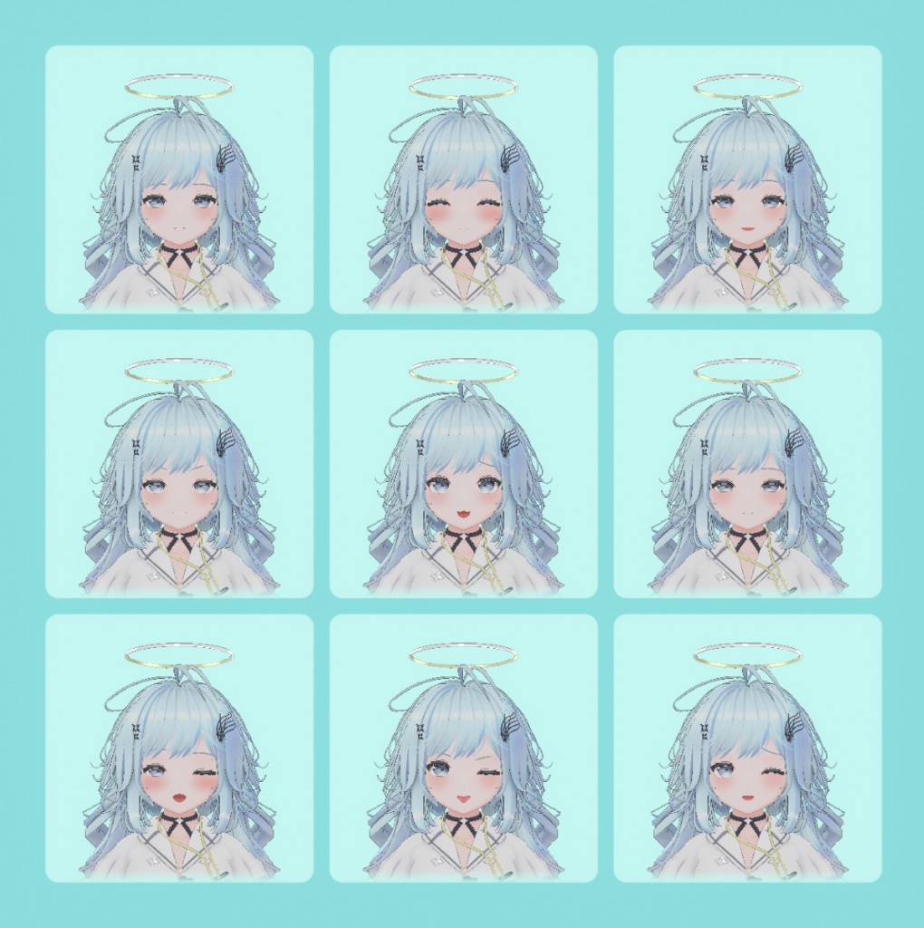 【セラフィナ専用】追加表情アニメーション30種&EXメニュー【MA対応】