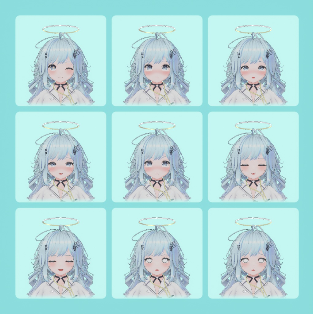 【セラフィナ専用】追加表情アニメーション30種&EXメニュー【MA対応】