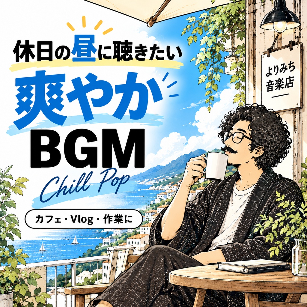 【商用利用OK|10曲】動画を爽やかに見せるChill Pop BGM|YouTube・Vlog・カフェ・作業向け【MP3】