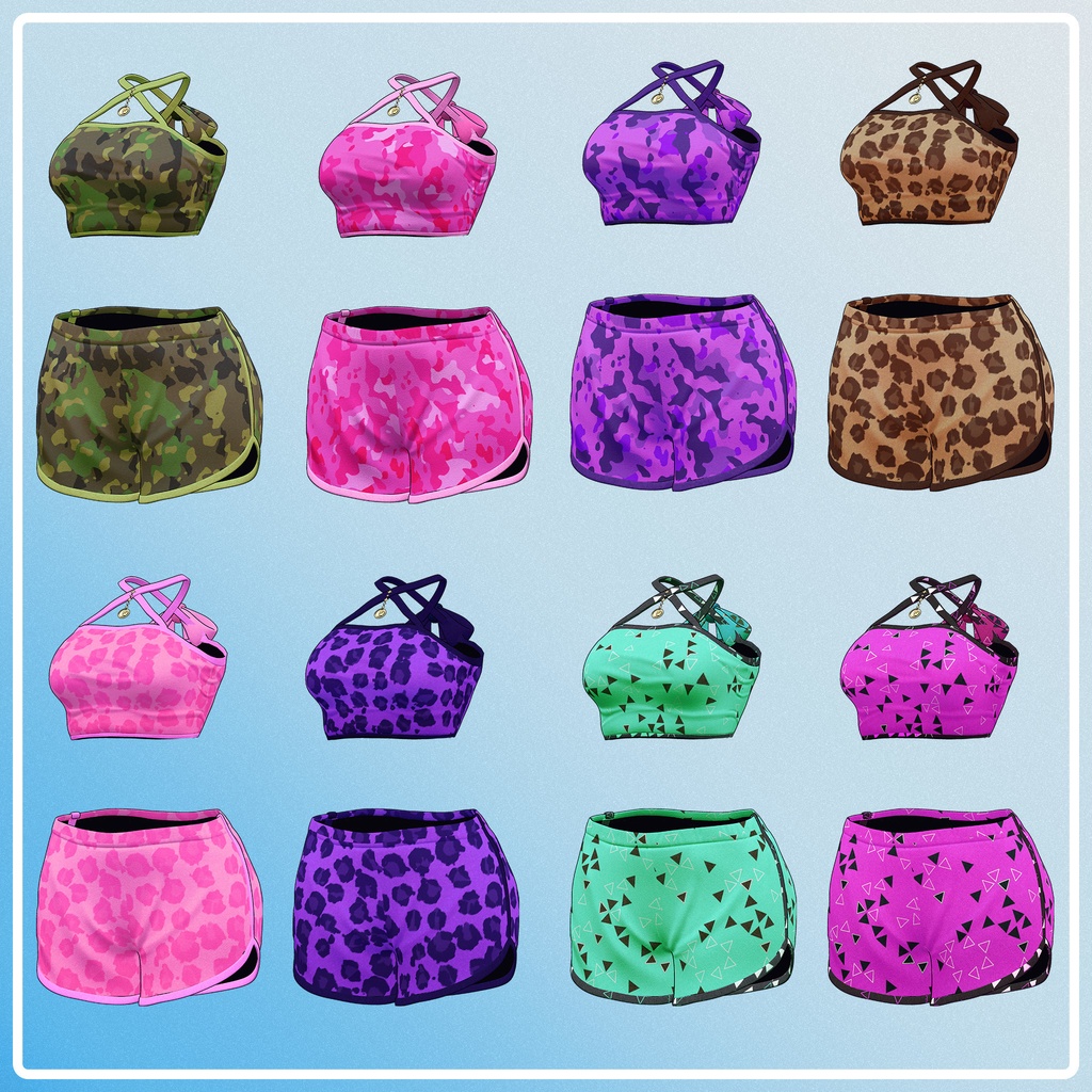 【萌-moe-対応】スイム&ドルフィンパンツセット