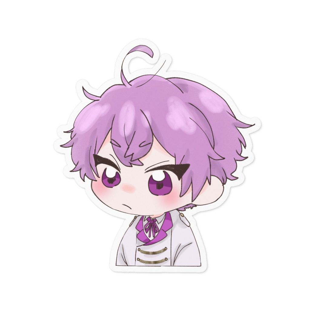 オリジナルキャラクターミニキャラステッカー