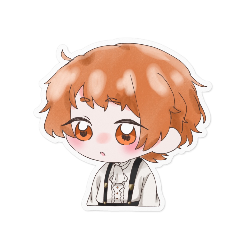 オリジナルキャラクターミニキャラステッカー