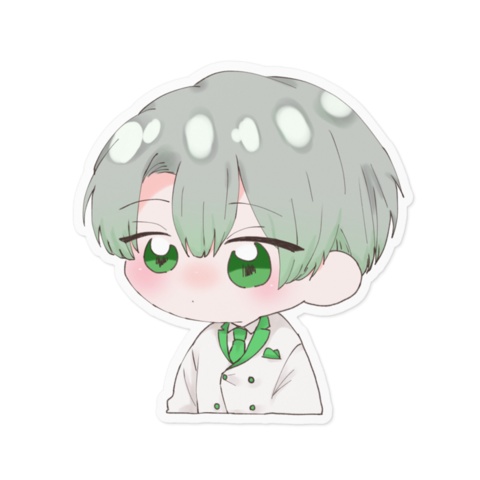 オリジナルキャラクターミニキャラステッカー