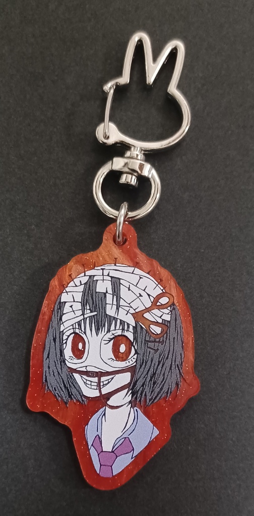 DBD 血色アクキー+メタリックシール