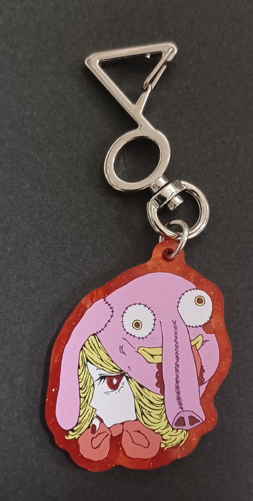 DBD 血色アクキー+メタリックシール