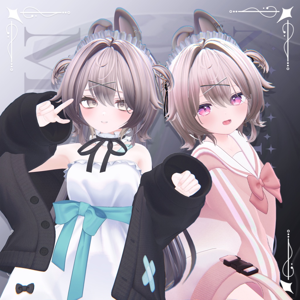 【9アバター対応】Pote Lop ヘアー