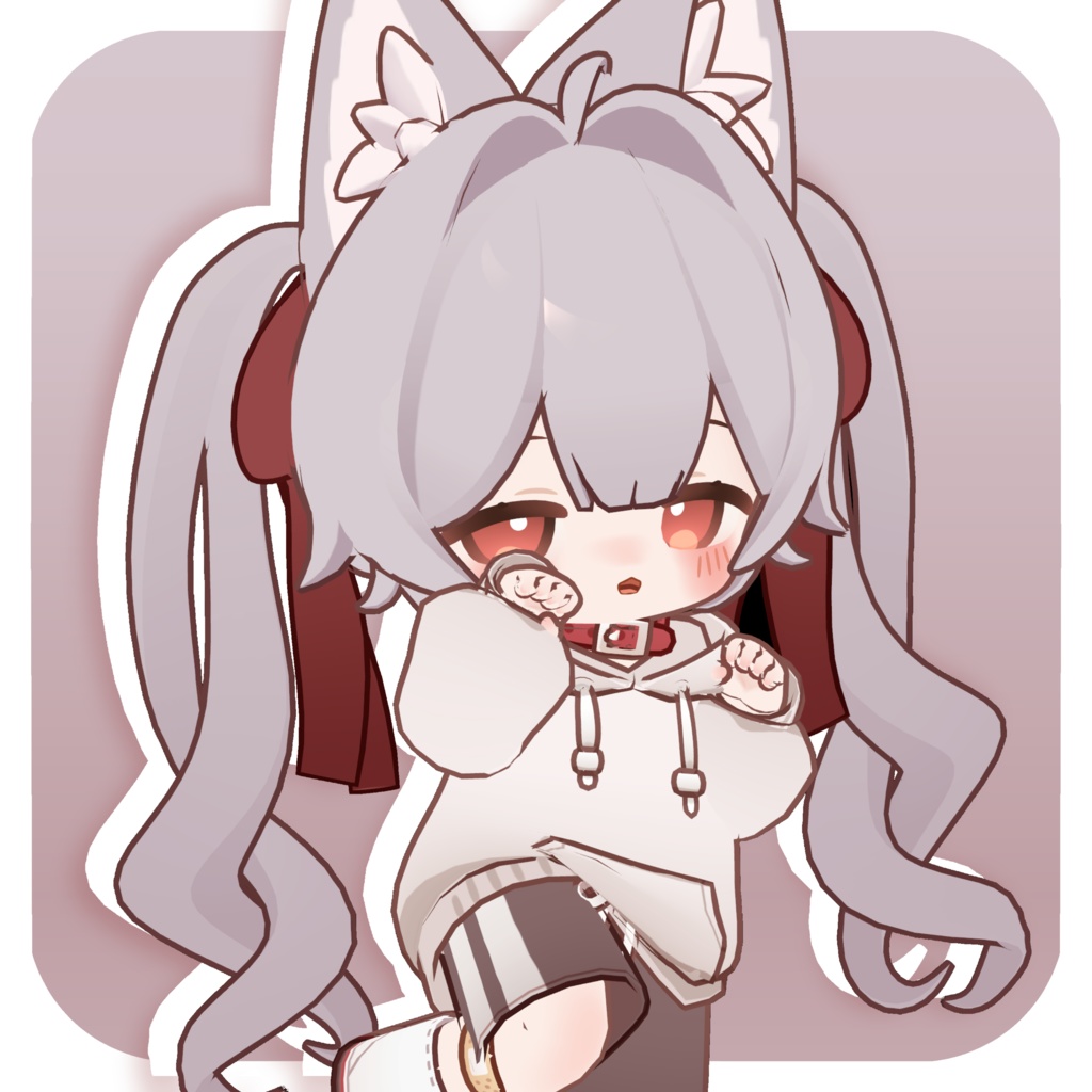 【キプ・ぽち対応】--- Poti Twintail Hair ---