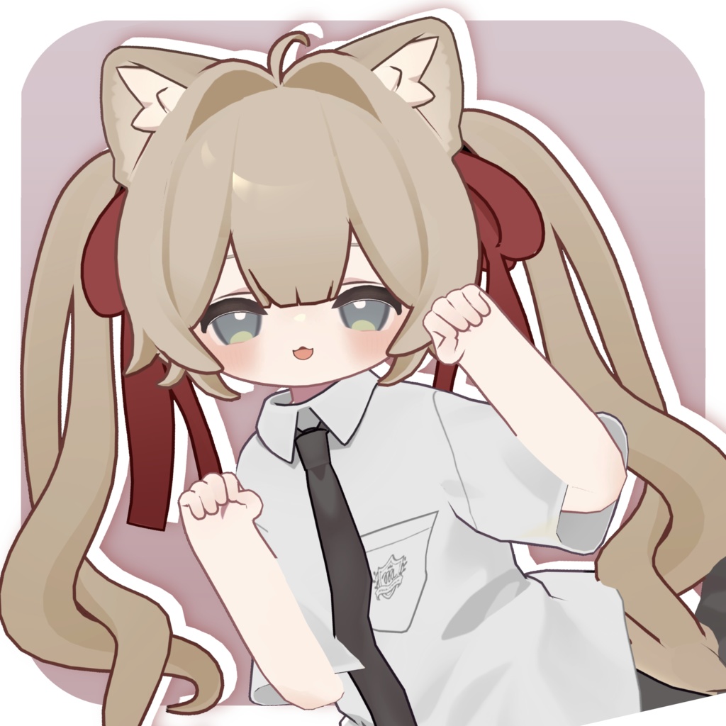 【キプ・ぽち対応】--- Poti Twintail Hair ---