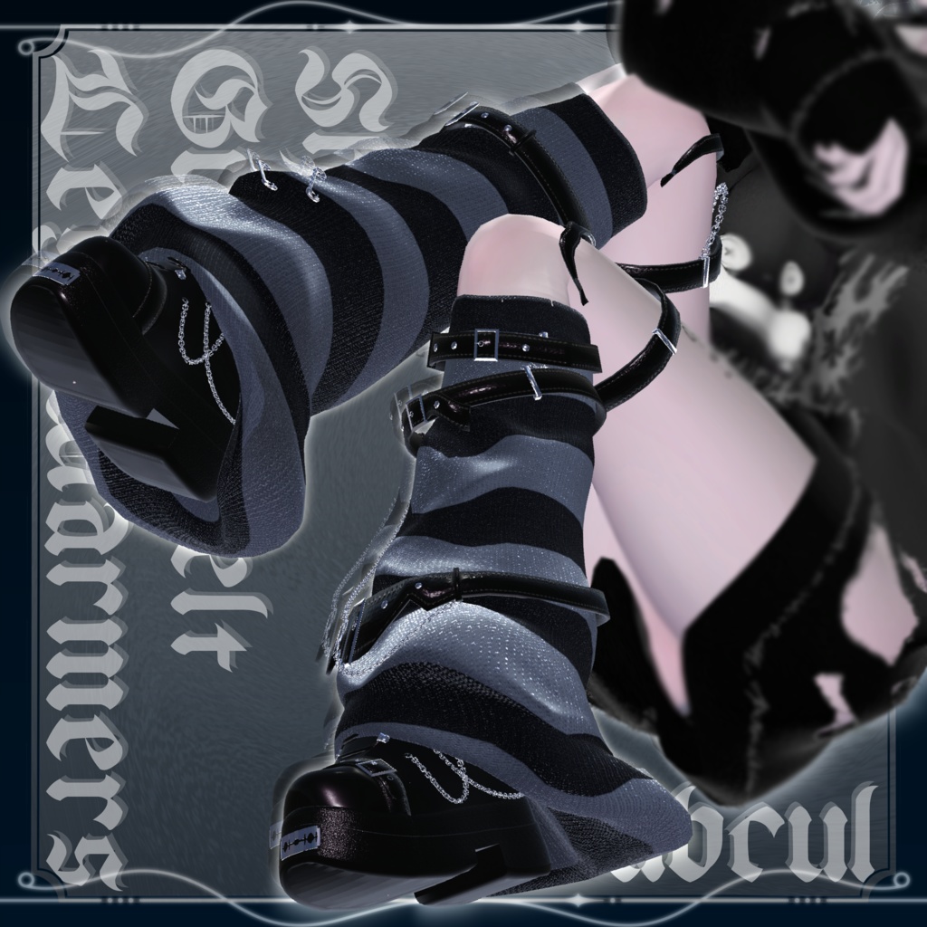 【16アバター対応】Subcul  Leg Warmer