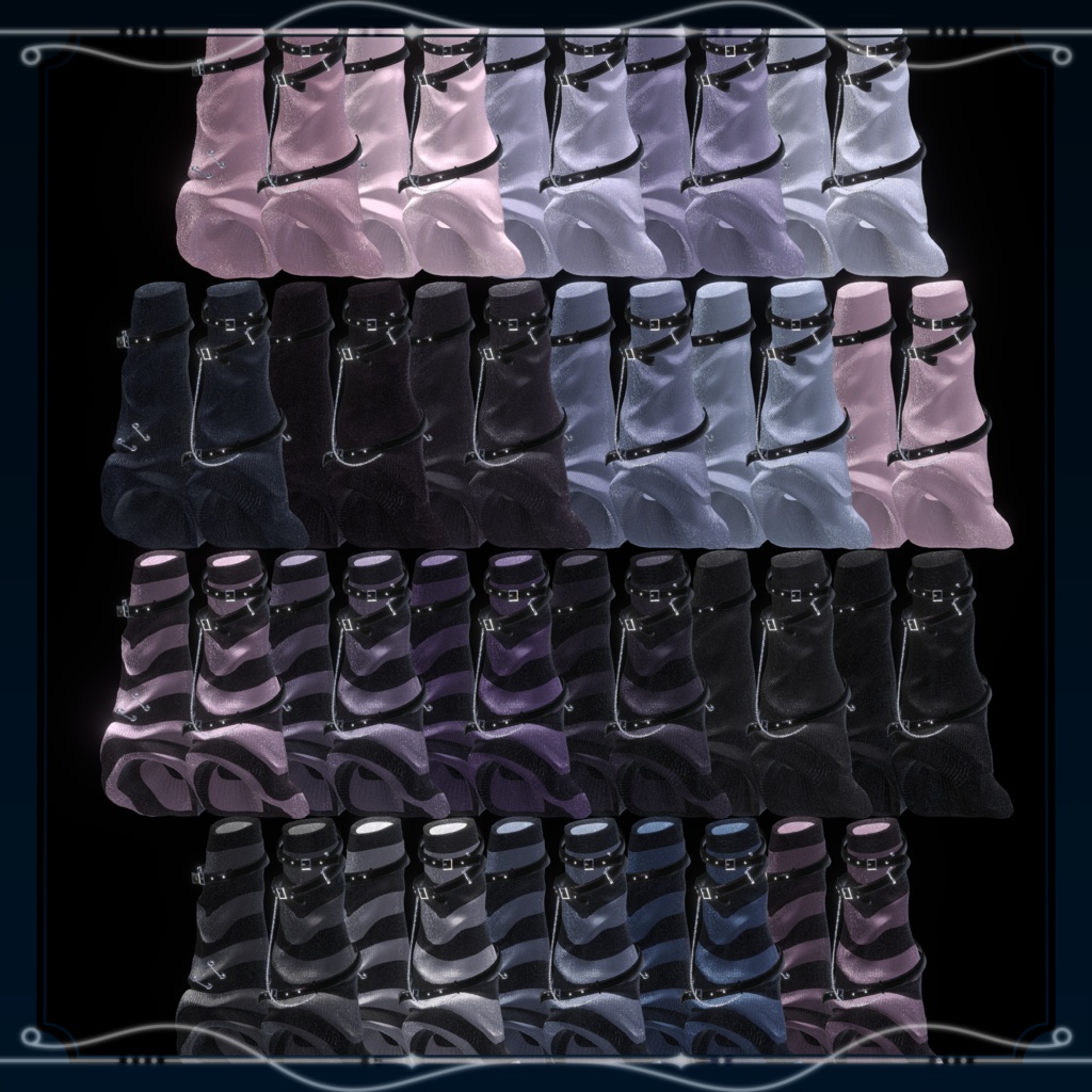 【17アバター対応】Subcul Leg Warmer