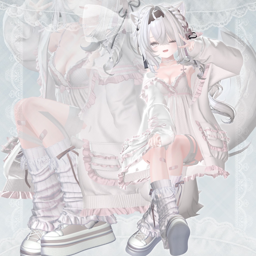 【21アバター対応】セール中!Snow Dool (靴・レッグウォーマー)