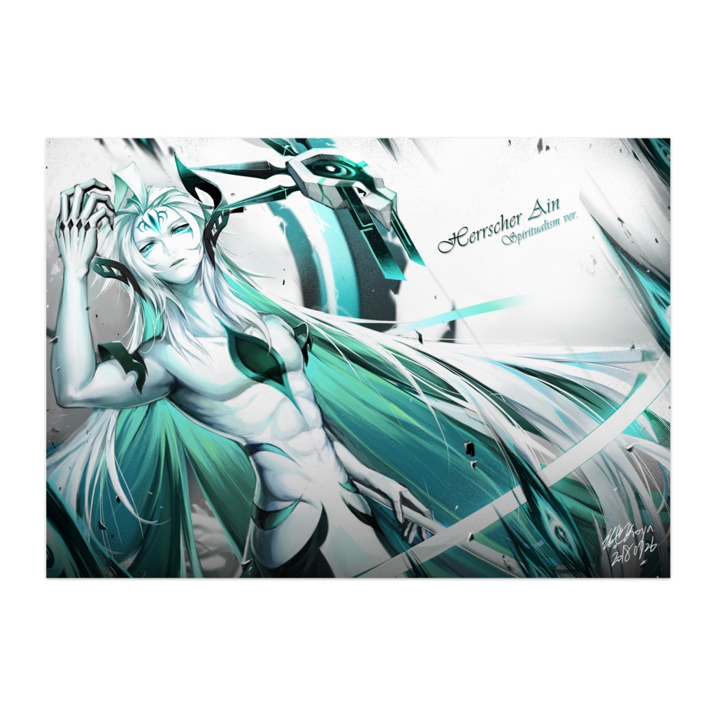 Herrscher Ain white ver. ポスター
