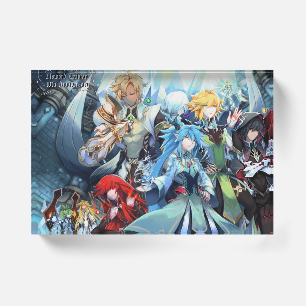 Elsword Masters アクリルブロック (pixivFACTORY)