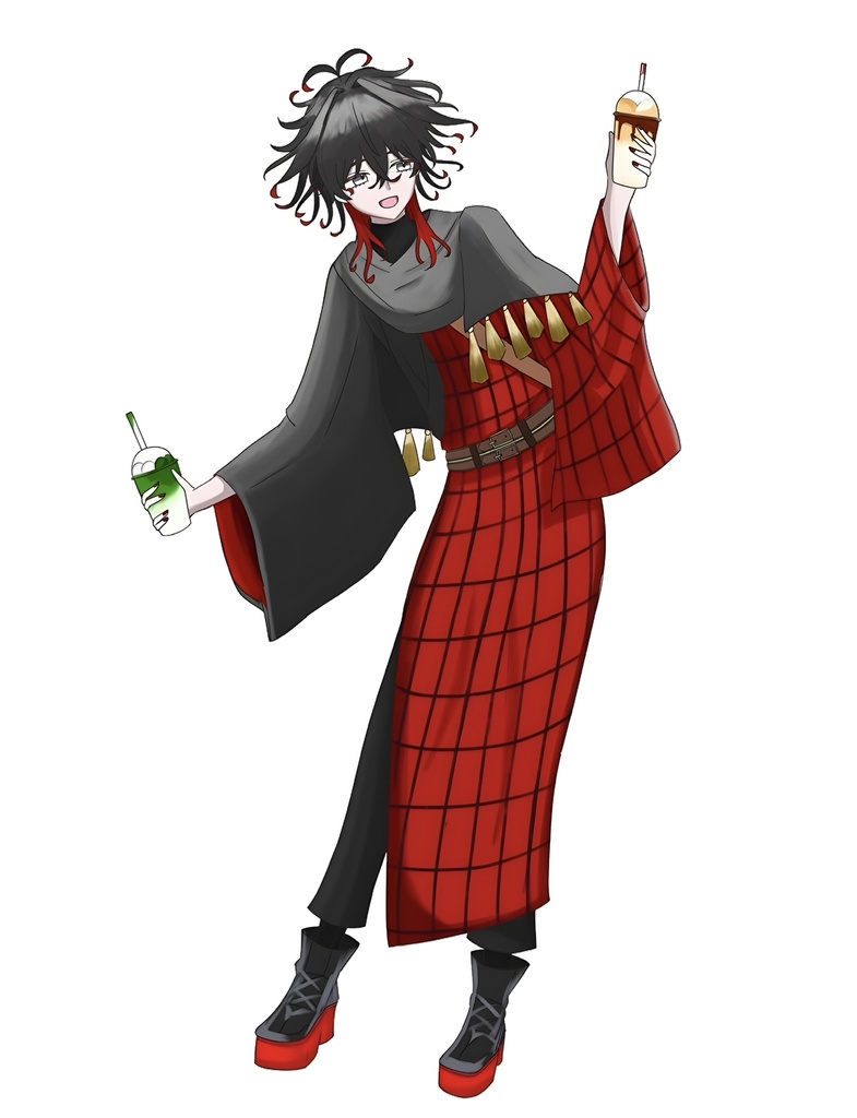 京まふダンテさんのアクスタ(すごく大きい)