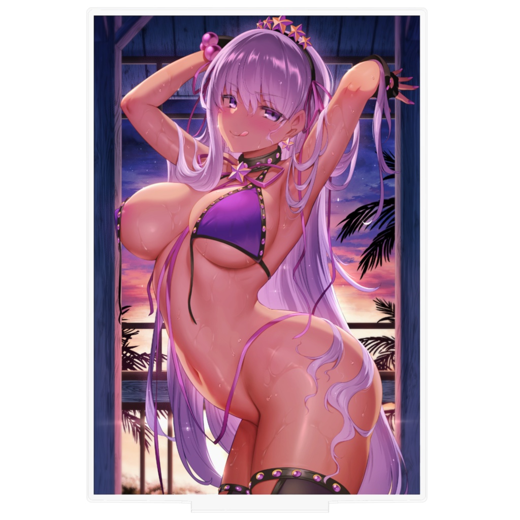 サンセットビーチBBちゃん(背景あり)