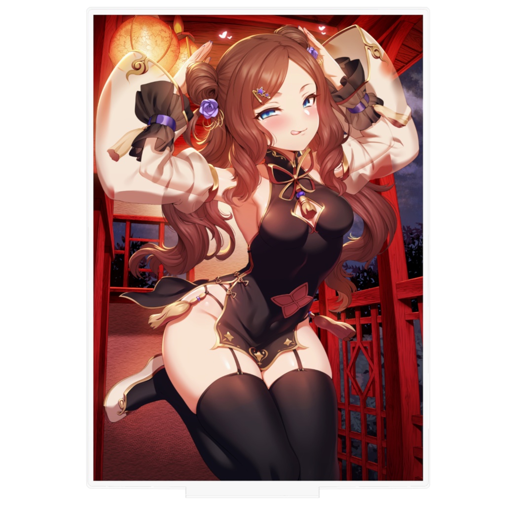 チャイナ服ダヴィンチちゃん(背景あり)