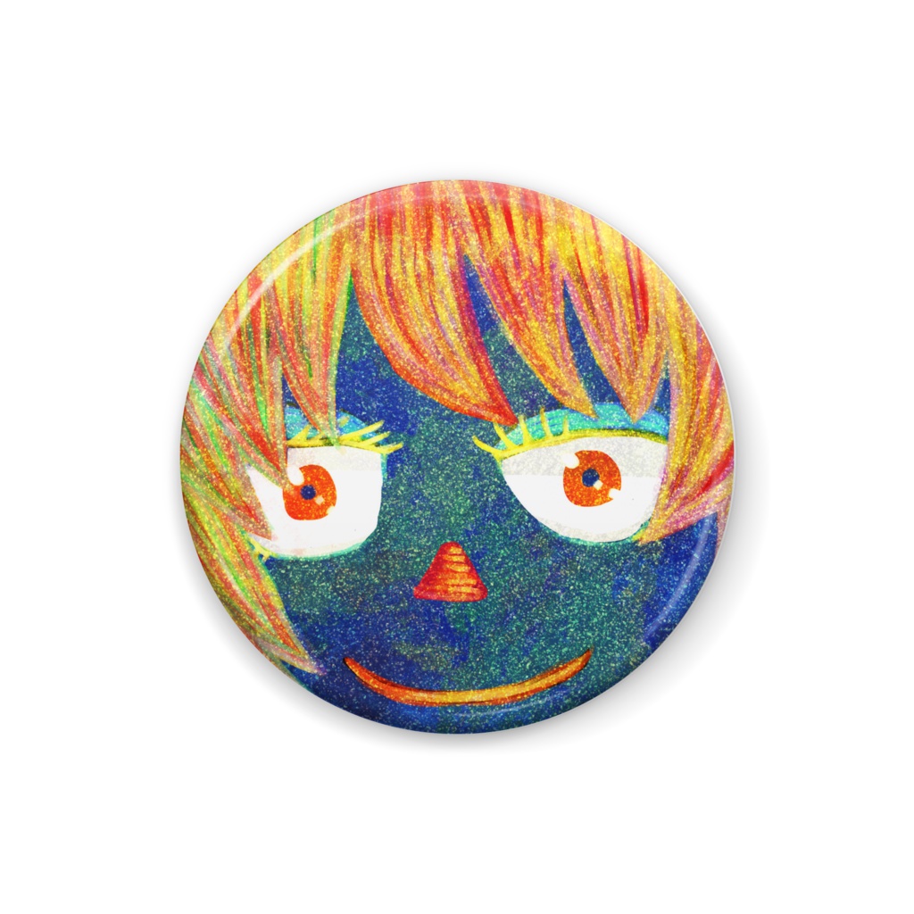 きらきら顔バッチ1