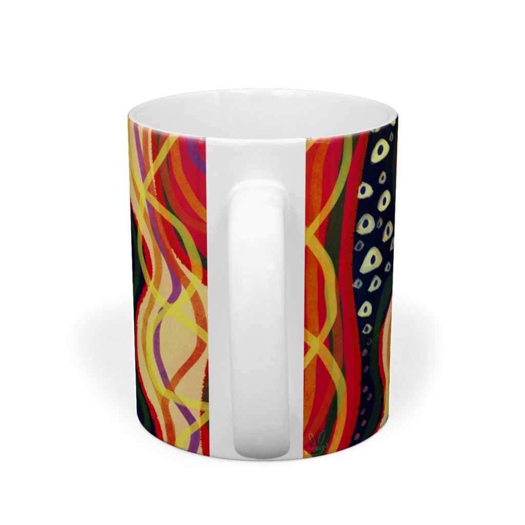 マグカップのために描いた絵