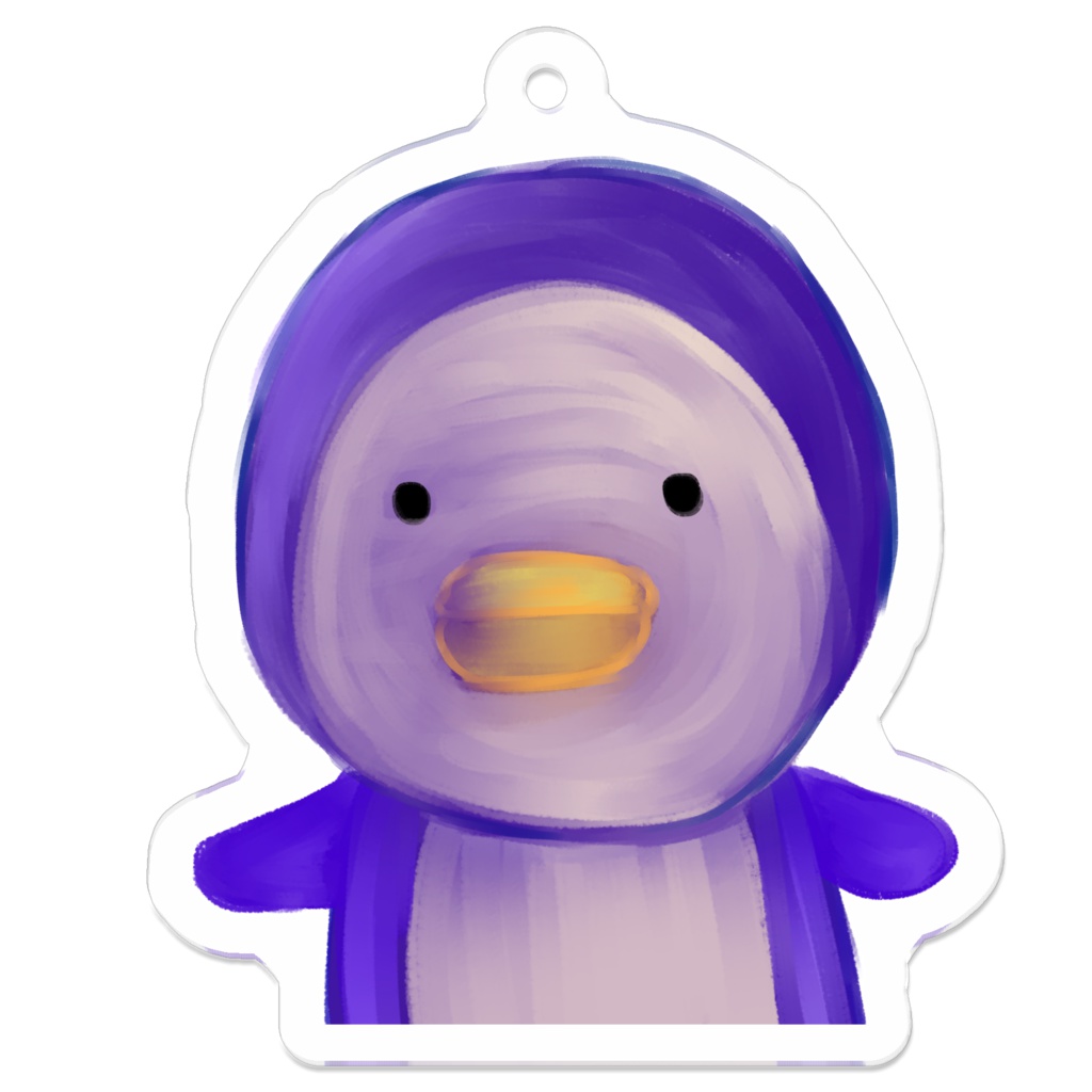 ペンギンのアクリルキーホルダー