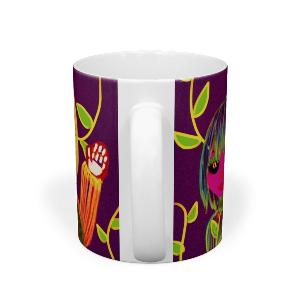 三人娘のマグカップ