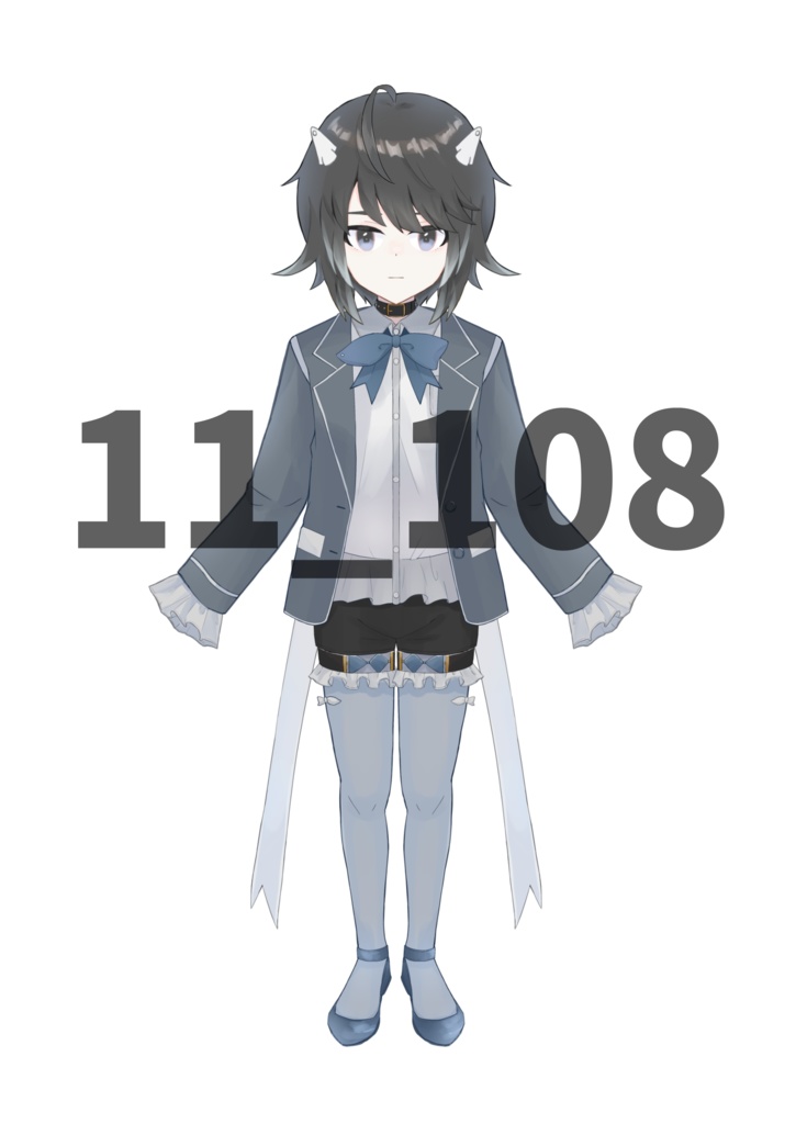 【フリー】井トハ複製体【Live2Dモデル】