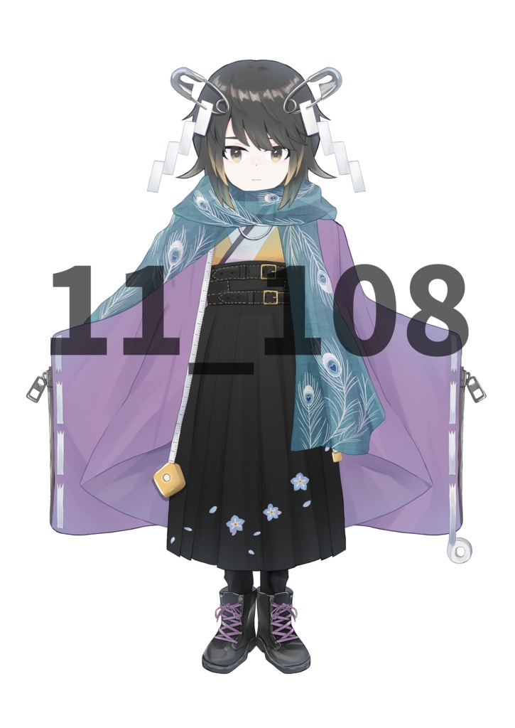 【フリー】井トハ複製体【Live2Dモデル】