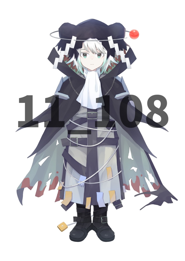 【フリー】井トハ複製体【Live2Dモデル】