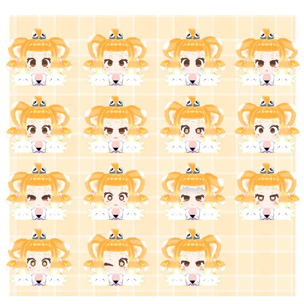 ポポンヌ Poponu / オリジナル3Dモデル