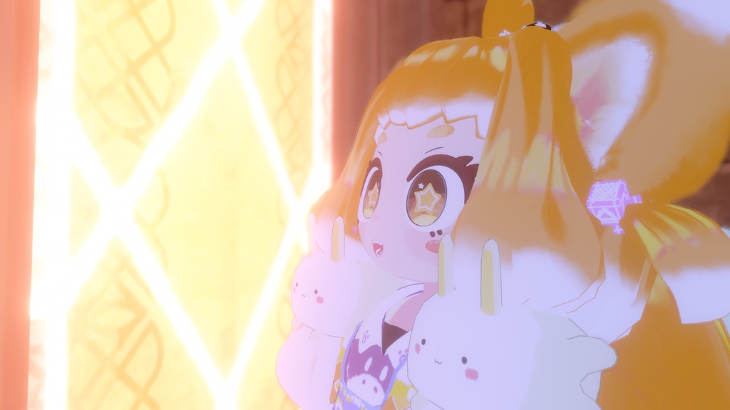 ポポンヌ Poponu / オリジナル3Dモデル