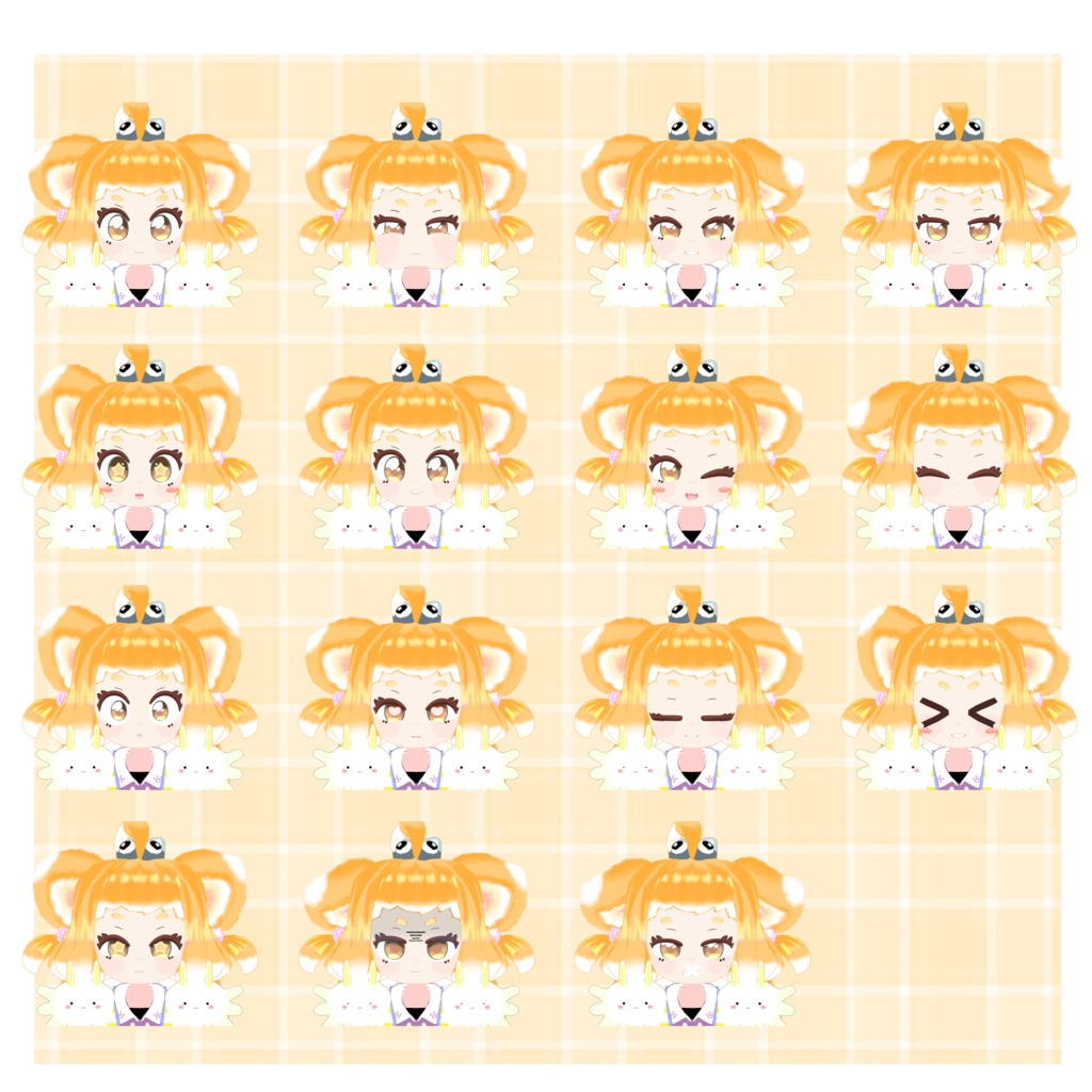 ポポンヌ Poponu / オリジナル3Dモデル