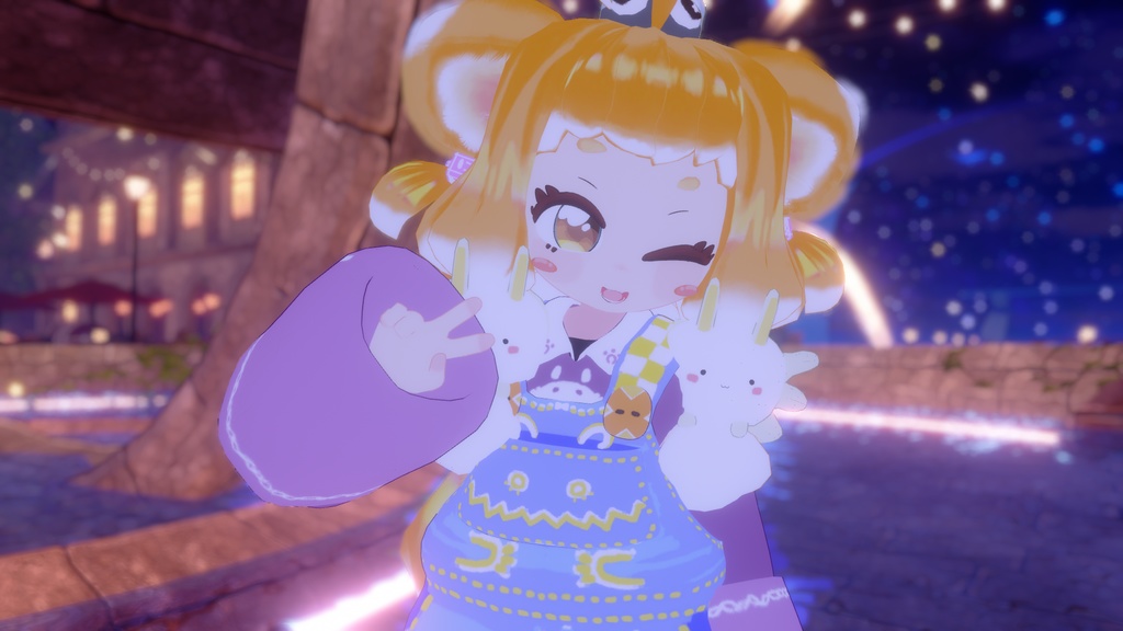 ポポンヌ Poponu / オリジナル3Dモデル