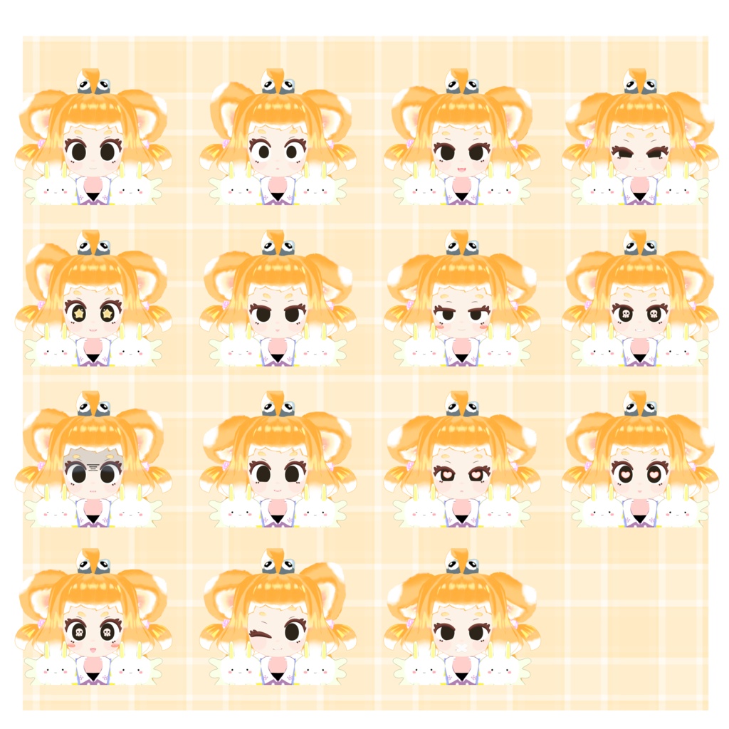 ポポンヌ Poponu / オリジナル3Dモデル