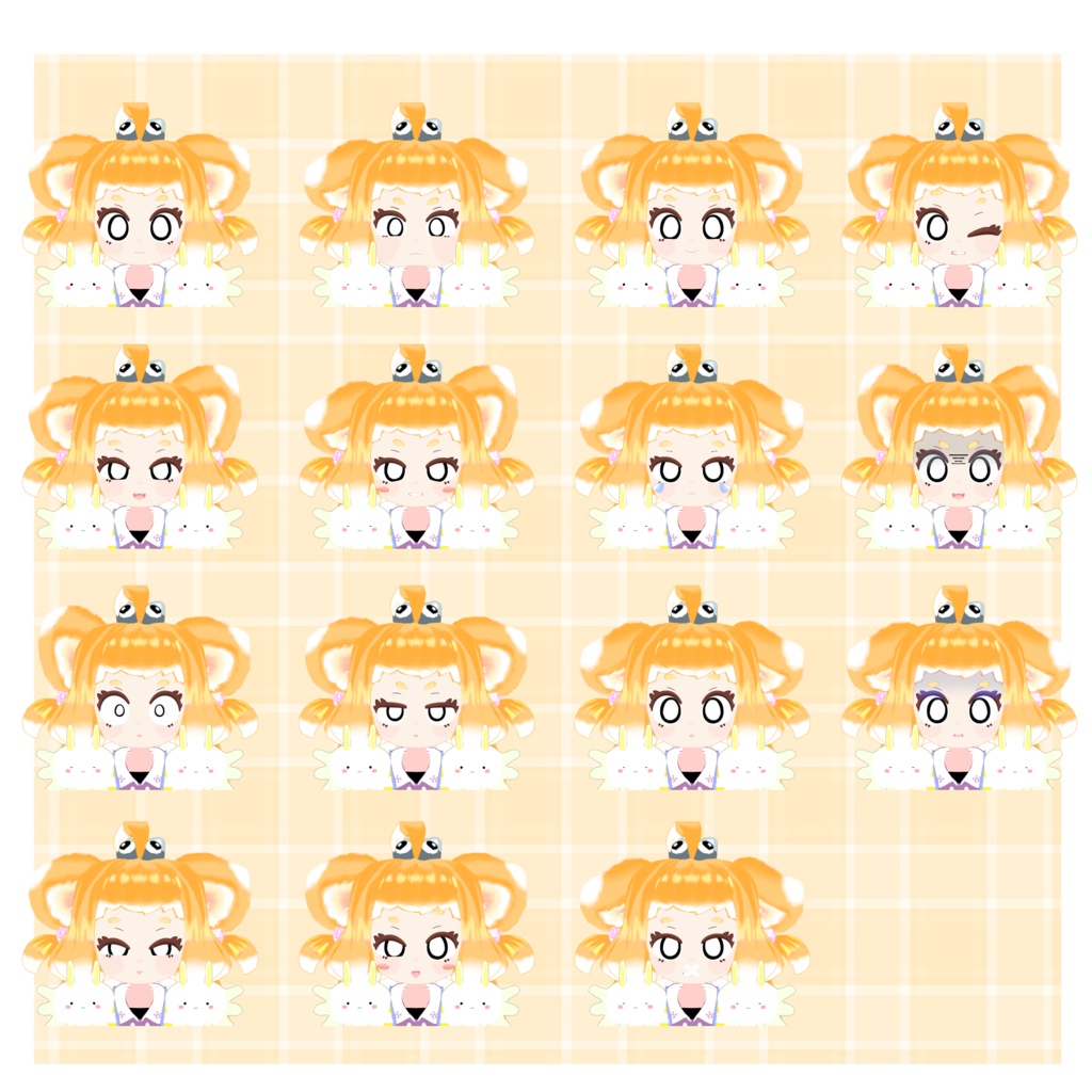 ポポンヌ Poponu / オリジナル3Dモデル