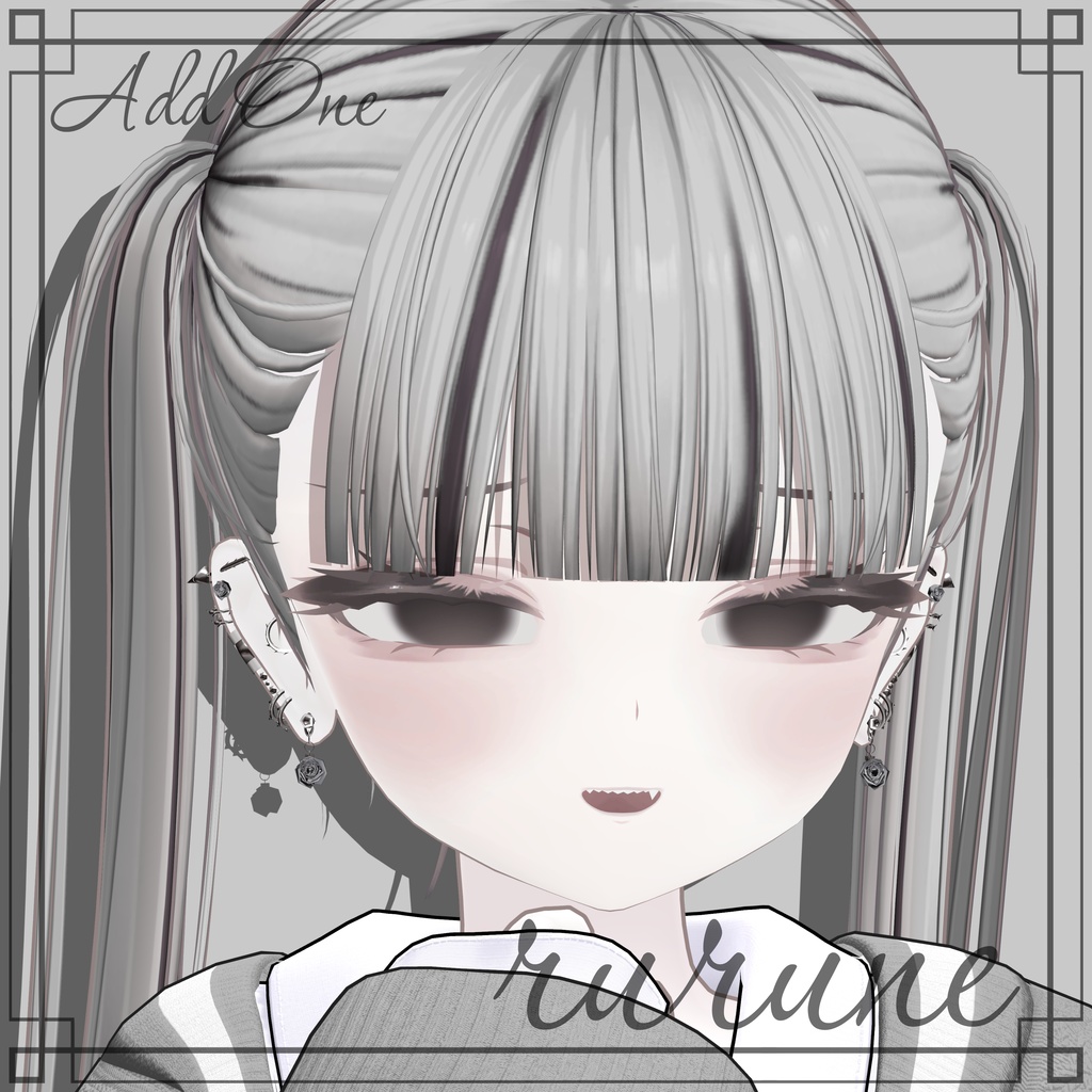 【10アバター対応】🥀Rose Piercing