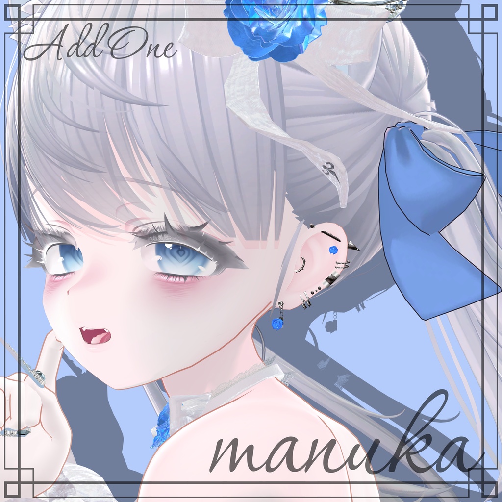 【10アバター対応】🥀Rose Piercing