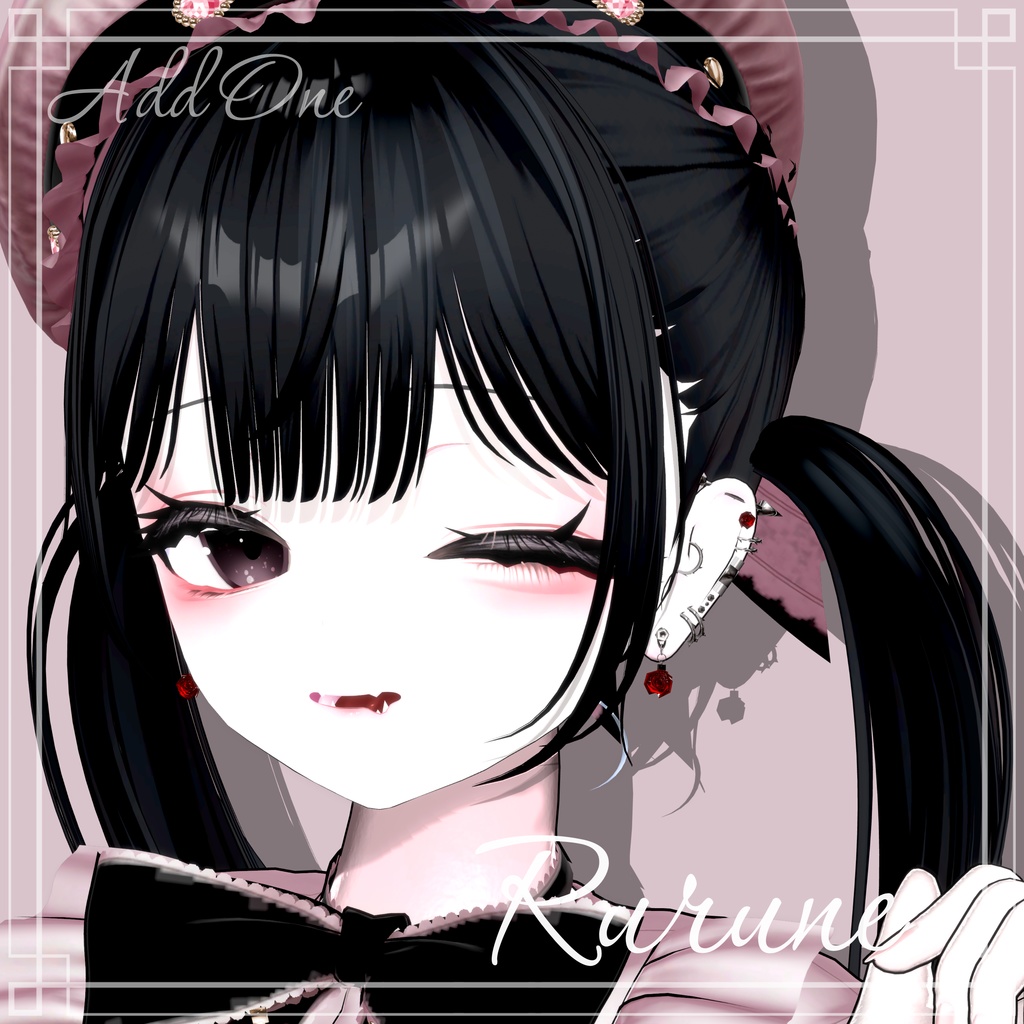 【10アバター対応】🥀Rose Piercing