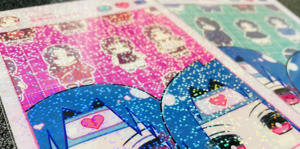 うちは兄弟まみれフレークシールセット