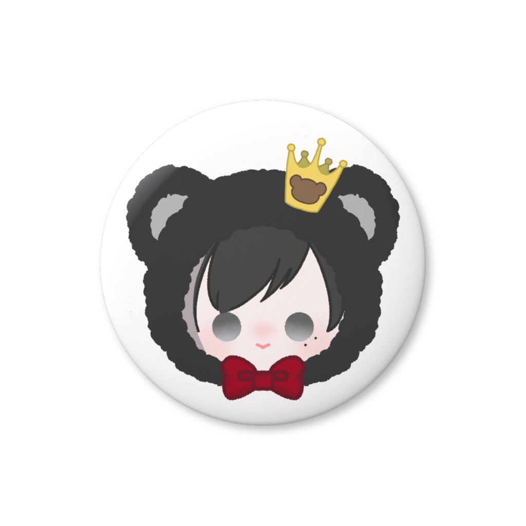 ぬい缶バッジ 