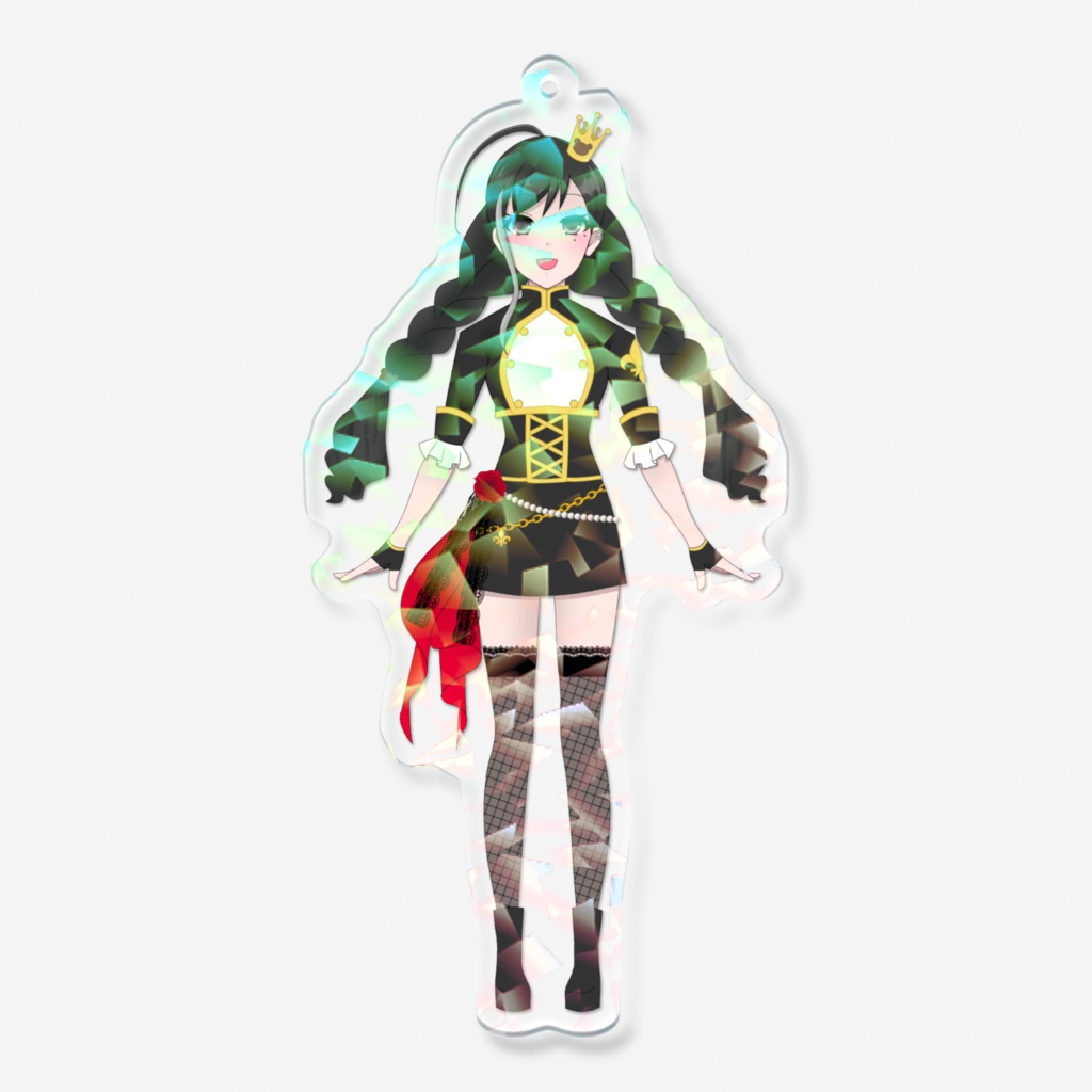 ホログラムアクリルキーホルダー